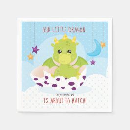 Dragon Baby shower Servet