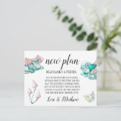 Dragon Baby shower Verandering van evenementenaank Briefkaart (Staand voorkant)