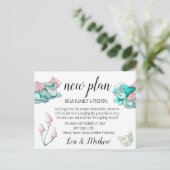 Dragon Baby shower Verandering van evenementenaank Briefkaart (Staand voorkant)