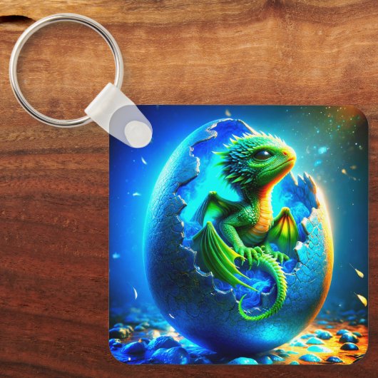 Dragon Baby Sleutelhanger (Voorkant)