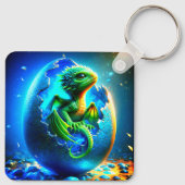 Dragon Baby Sleutelhanger (Achterkant)