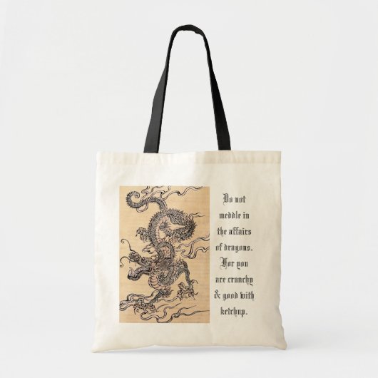 Dragon Bag Tote Bag (Voorkant)