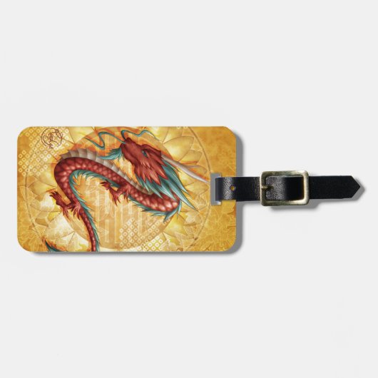 Dragon Bagagelabel (Voorkant horizontaal)