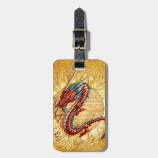 Dragon Bagagelabel (Voorkant verticaal)