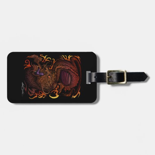 Dragon Bagagelabel (Voorkant horizontaal)