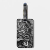 Dragon bagagelabel 2 (Achterkant verticaal)