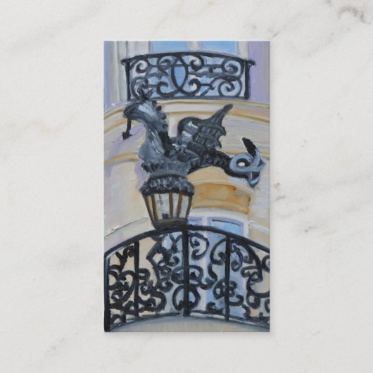 Dragon Balcony Visitekaartje (Voorkant)