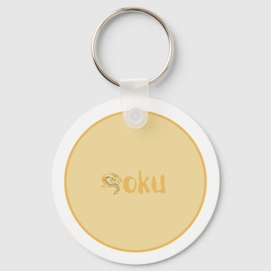 Dragon Ball Sleutelhanger - Goku's iconische quote (Achterkant)