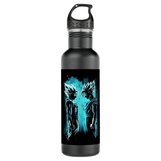 Dragon balll Vegito en Gogeta Waterfles (Voorkant)