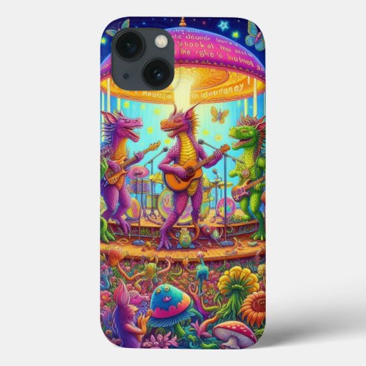 Dragon Band Jam Case-Mate iPhone Case (Achterkant)