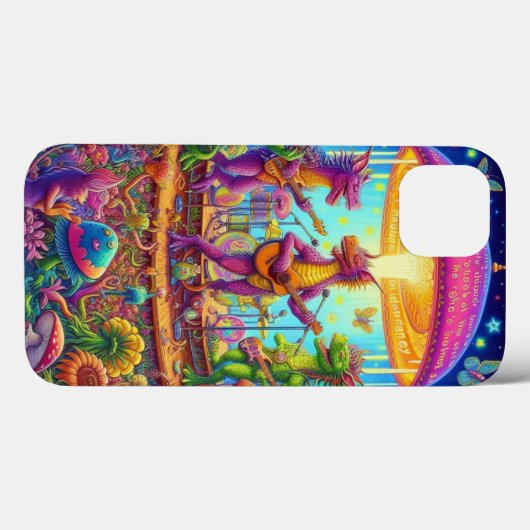 Dragon Band Jam Case-Mate iPhone Case (Achterkant (horizontaal))