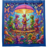 Dragon Band Jam Douchegordijn (Voorkant)