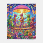 Dragon Band Jam Fleece Deken (Voorkant)