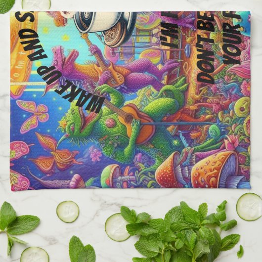 Dragon Band Jam Theedoek (Gevouwen)