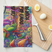 Dragon Band Jam Theedoek (Quarter Fold)