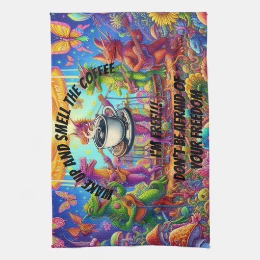 Dragon Band Jam Theedoek (Verticaal)