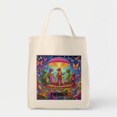 Dragon Band Jam Tote Bag (Voorkant)