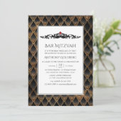 Dragon: Bar Mitzvah Kaart (Staand voorkant)