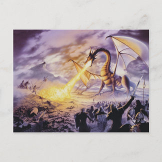 Dragon Battle Briefkaart
