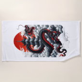 Dragon Beach Handdoek (Voorkant)