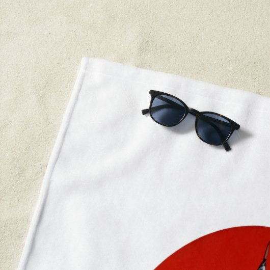 Dragon Beach Handdoek (In situ)