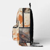 Dragon Bedrukte Rugzak (Rechts)