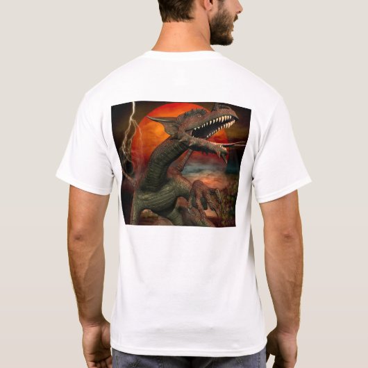 Dragon Behold. T-shirt (Achterkant)