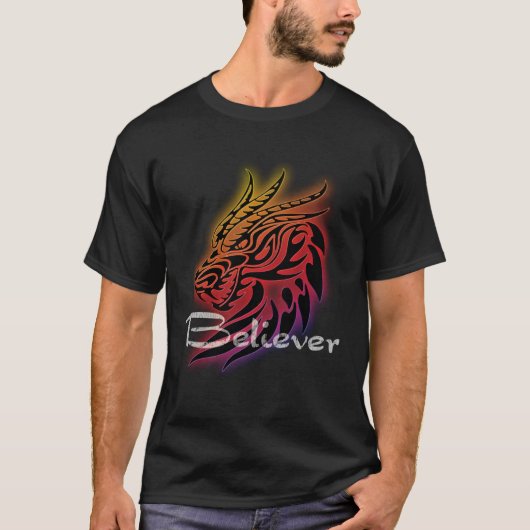 Dragon Believer Imagine this for Dragon Fans T-shirt (Voorkant)