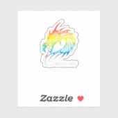 Dragon Believer Imagine This Gift For Dragon Fans  Sticker (Vel)