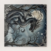 Dragon beroemd gemaakt door Moonlight Legpuzzel (Horizontaal)