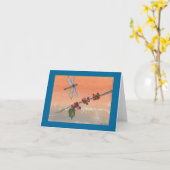 "Dragon Berries" kaart (Gele Bloem)