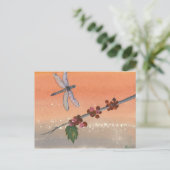 "Dragon Berries" postcard Briefkaart (Staand voorkant)