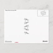 "Dragon Berries" postcard Briefkaart (Achterkant)