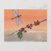 "Dragon Berries" postcard