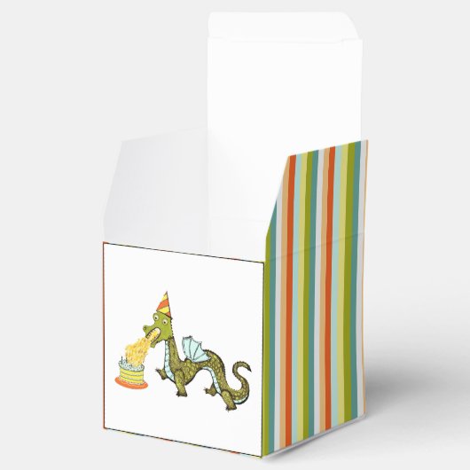 Dragon Birthday Bedankdoosjes (Geopend)