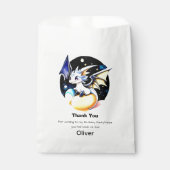 Dragon Birthday Bedankzakje (Voorkant)