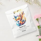 Dragon Birthday Bedankzakje (Gezegeld)