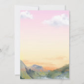 Dragon Birthday Invitation, Jurassic Kids Verjaard Kaart (Achterkant)