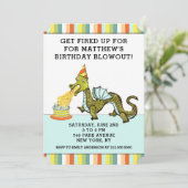 Dragon Birthday Kaart (Staand voorkant)