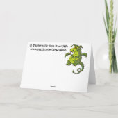 Dragon Birthday Kaart (Achterkant)