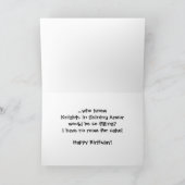 Dragon Birthday Kaart (Binnen)