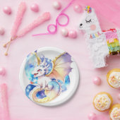 Dragon Birthday Papieren Bordje (Feest)