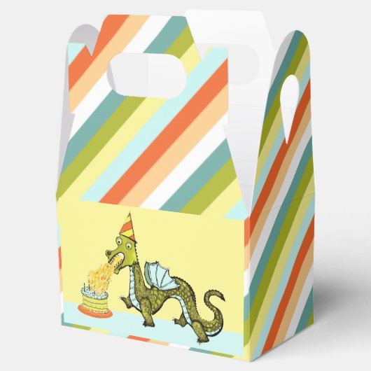 Dragon Birthday Party Bedankdoosjes (Geopend)