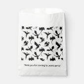 Dragon Birthday Party Bedankzakje (Voorkant)