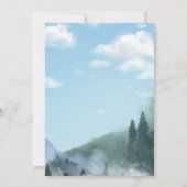 Dragon Birthday Party Invitation Jurassic Birthday Kaart (Achterkant)