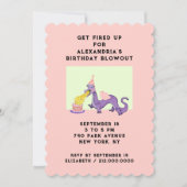 Dragon Birthday Party Kaart (Voorkant)