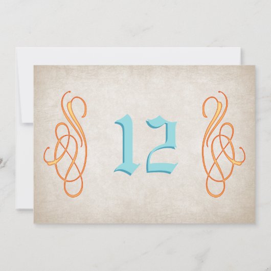 Dragon Birthday Party Kaart (Achterkant)