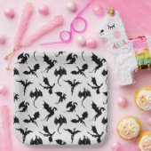 Dragon Birthday Party Papieren Bordje (Feest)