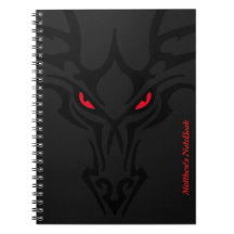 Dragon Black Dark Scary Red Ggloing Eyes