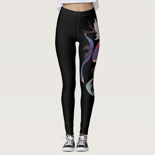Dragon, black legging (Voorkant)